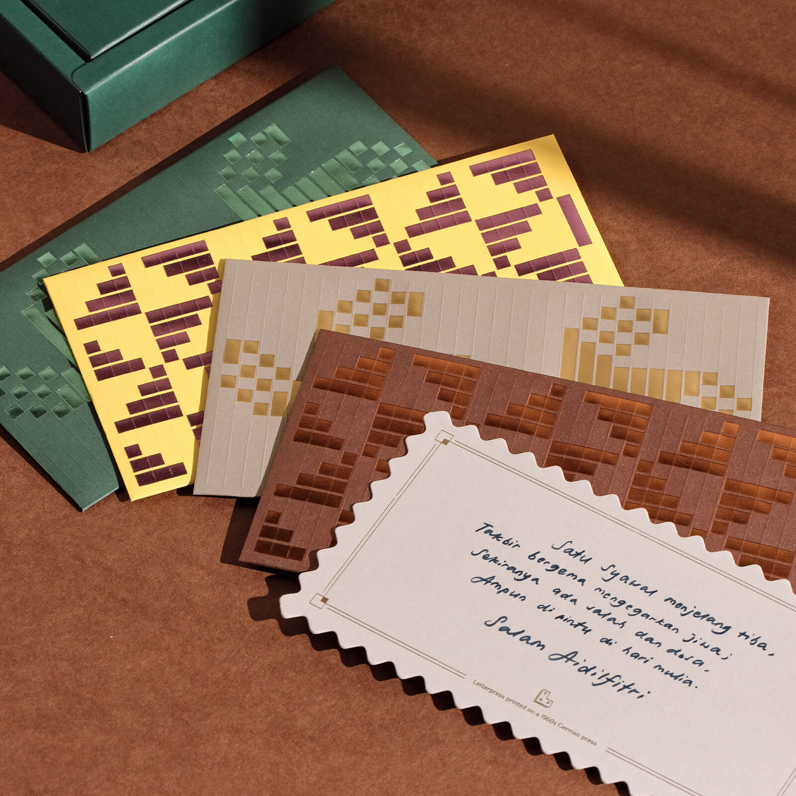 Set of 12 Raya Packets by The Alphabet Press