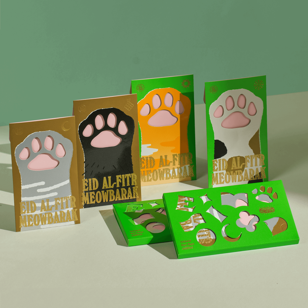 Eid al-Fitr Meowbarak Raya Packets